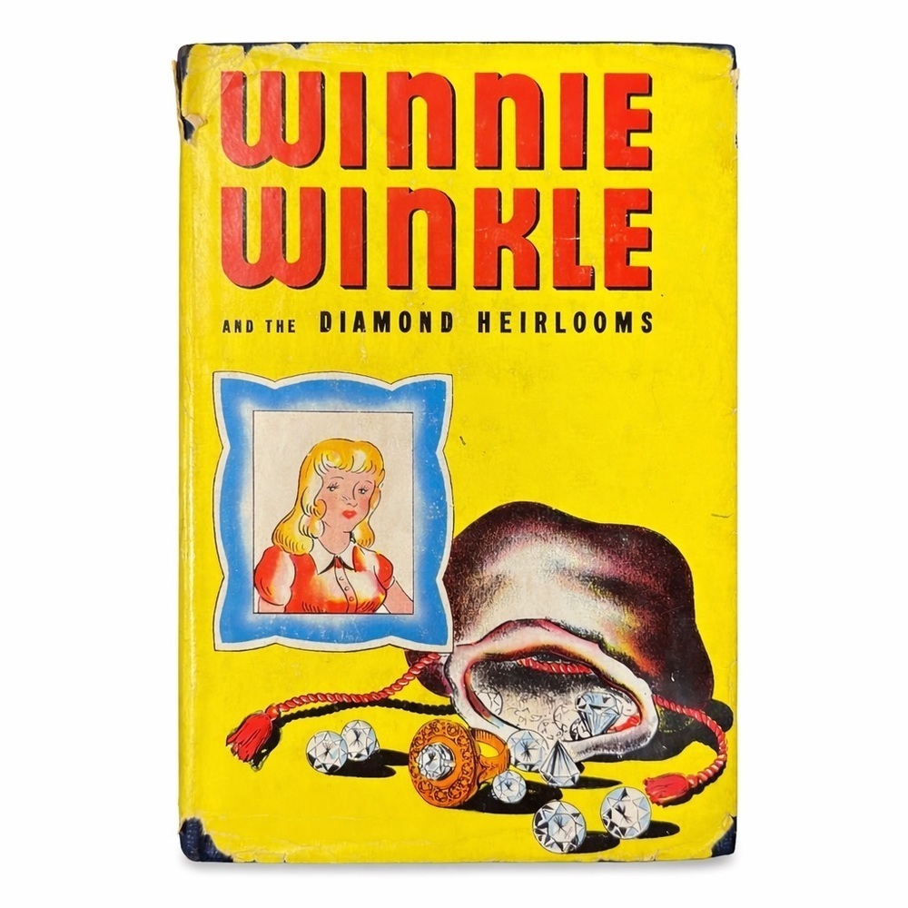 Winnie Winkle And The Diamond Heirlooms Vintage Hardcover Book